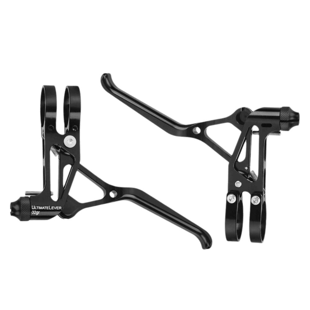 1 Pair Ergonomic Bicycle Brake Levers Aluminum Alloy Road Bike Brake Lever Bike Upgrades