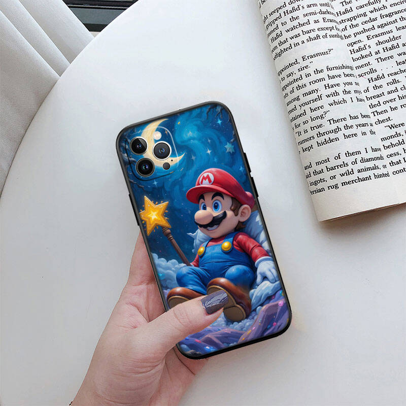 MH85 M-Marios Phone Shell Case for iPhone 7 8 11 12 13 14 15 16 17 16E XS Pro Max XR X SE Air