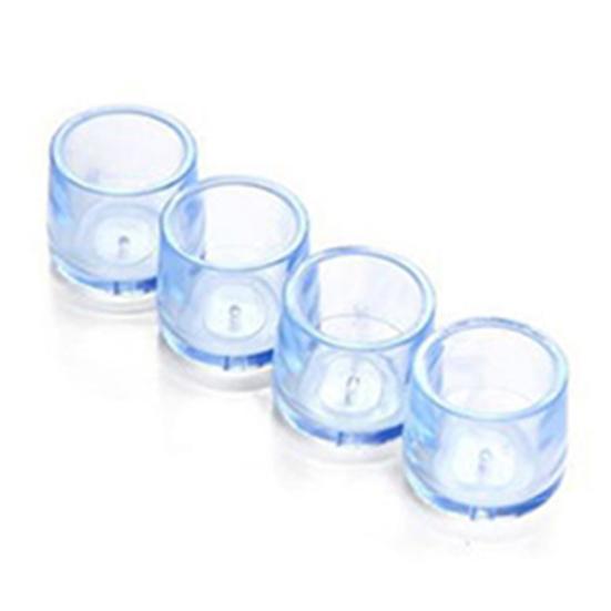 4 шт. прозрачная резиновая мебель, стол, стул, ножка, напольная крышка для ног, защитная крышка