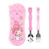 Lilpang Infant My Melody Mascot Spoon Fork Case Set MM6561, a Popular Character In Korea