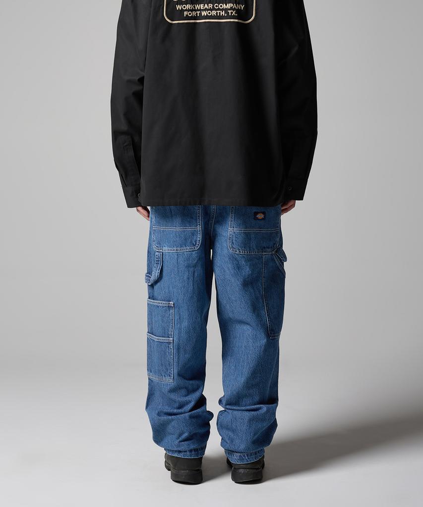 Dickies Свободные джинсовые брюки-карго средней синевы