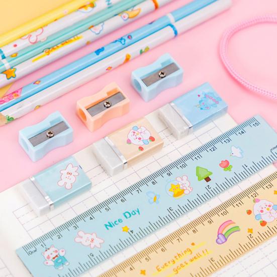 Набор ластиков для карандашей, полезные, изысканные, легкие, 5-в-1, канцелярские принадлежности для школьников, школьные принадлежности