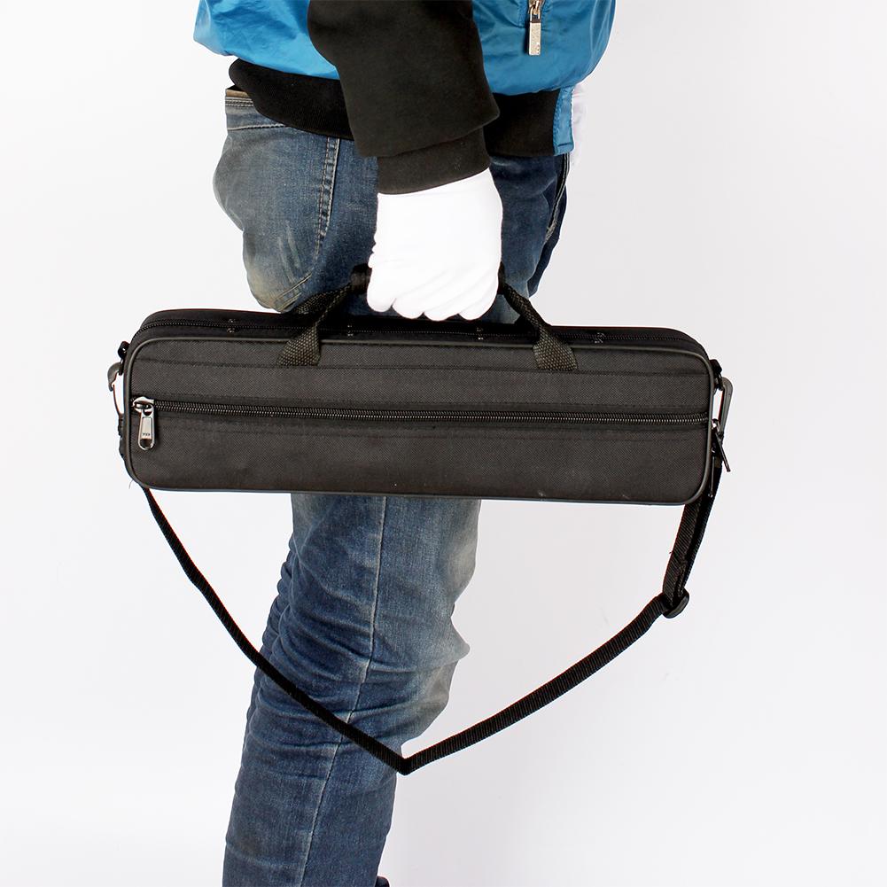 Oxford Cloth Flute Bag Carry Case Cover with Removable Shoulder Strap