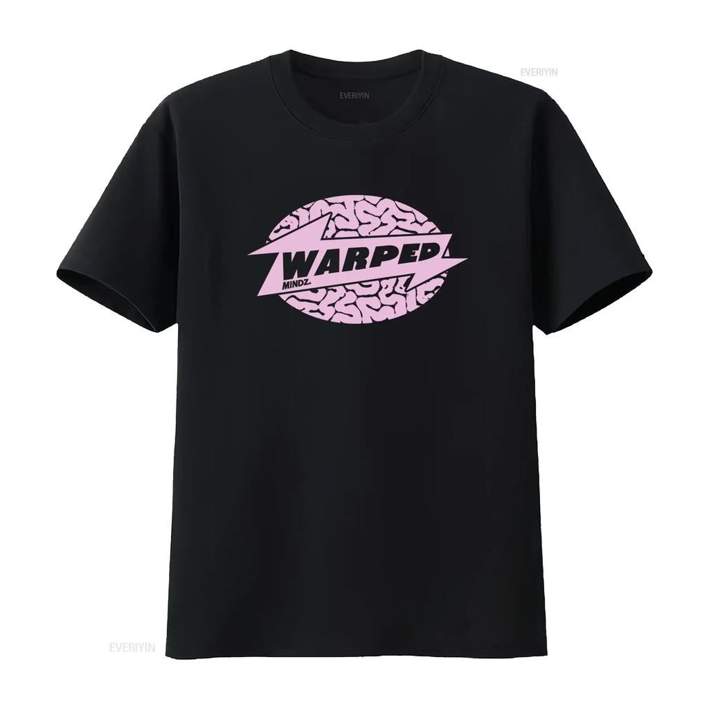 Стильная футболка Warped Mindz с принтом Warped Records House Music Techno Aphex Twin Edm винтажная стирка графический мягкий мужская