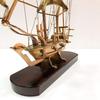 Marine Sailor Nautical Brass Ship Pirates Collectible US Navy Home Office Decor