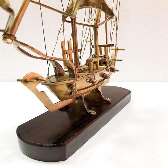 Marine Sailor Nautical Brass Ship Pirates Collectible US Navy Home Office Decor