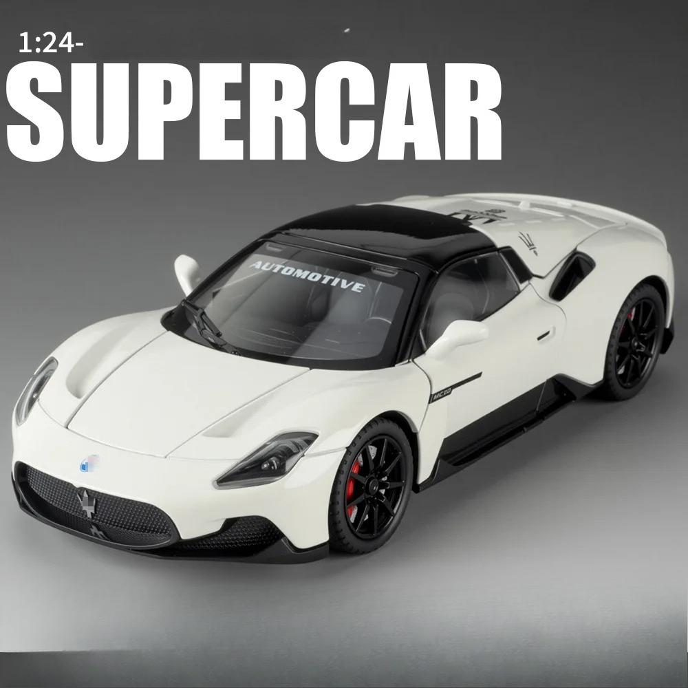 1:24 MC20 Сплав Спортивный Автомобиль Модель Украшение Игрушка Подарок Литой Сплав Модель Автомобиля Коллекционная Сплав Литой Литой Автомобиль Модель Игрушка С Отдачей