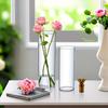 Fresh Flowers Transparent Flower Vase Shatterproof Tall Rustic Clear Vases  Wedding Decor