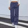 Women's Casual Pants Cargo Pants Elastic Waisted Hiking Pants With Pockets Lightweight Baggy Pants