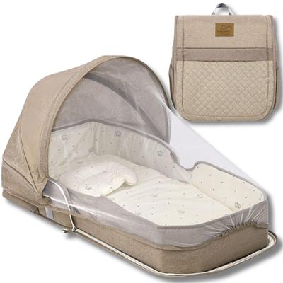 Cocorhythm Crib Couphan от Active Nursery Портативная складная кроватка для новорожденных, предотвращающая переворачивание [Под присмотром учителя] (бежевый)
