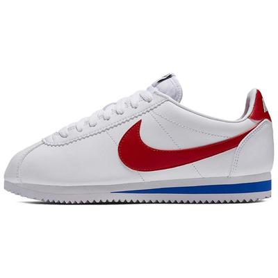 Женские кроссовки WMNS Classic Cortez Leather White Varsity Royal Varsity Red 807471-103