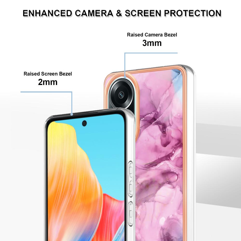 Luxury Gold Plating Marble Painting Pattern Bumper Phone Case For iPhone 15 14 Pro Samsung Xiaomi Honor Oppo Google Moto IMD Soft TPU Back Cover Shell