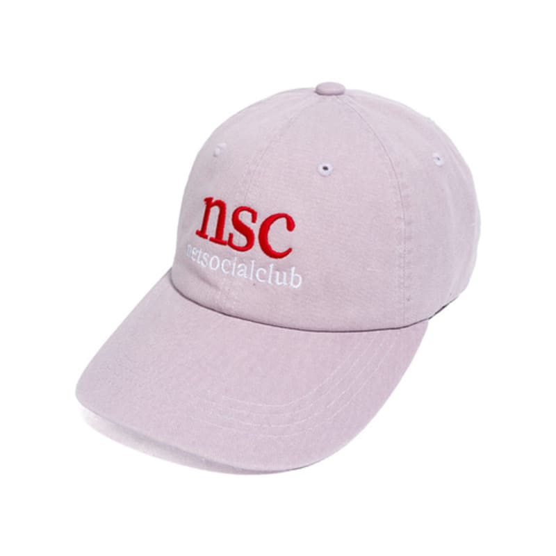 Net Social Club NSC WASHED CAP (LIGHT PINK)