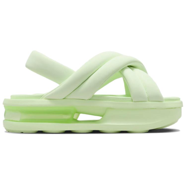 Nike Air Max Isla Sandal Barely Volt Women Sneakers Green Black FJ5929-700