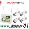 Беспроводной WiFi NVR Комплект с Дисплеем для Мониторинга