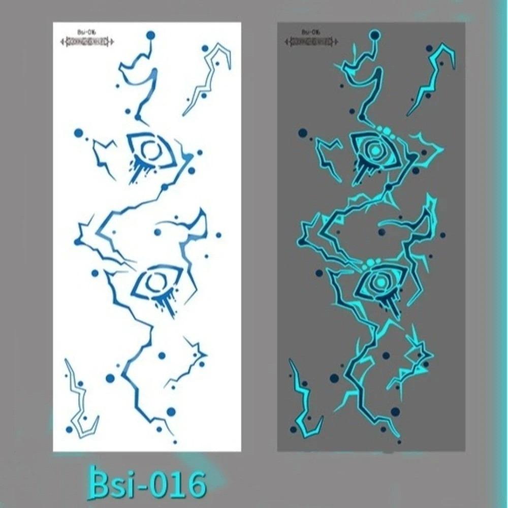 Временные татуировки-наклейки с рисунком трещин, водостойкие наклейки для боди-арта, наклейки для Хэллоуина, макияж