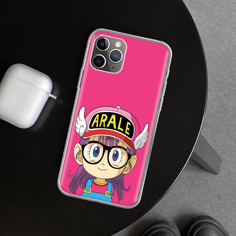 Чехол для телефона Arale Dr Slump для iPhone 11 12 13 Mini 14 15 Plus 16 Pro Max 17 Air 7 8 + SE Художественный Индивидуальный Fundas 11 12 13 Mi
