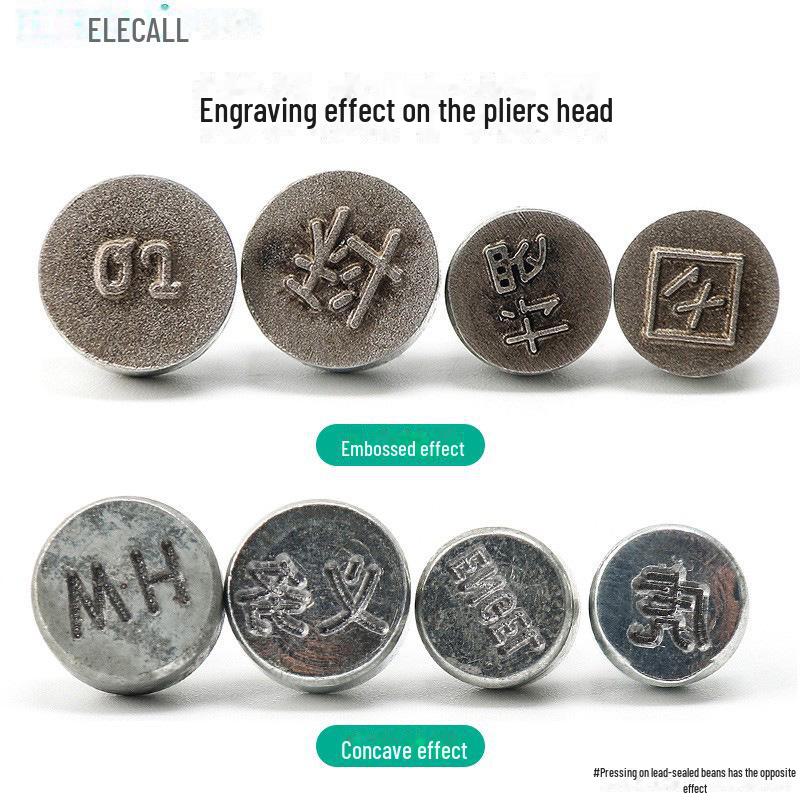 Комплект уплотнений Elek Anti-Theft: Набор для пломбирования свинца, плоскогубцы, проволока, замок и пломбирование счетчиков воды