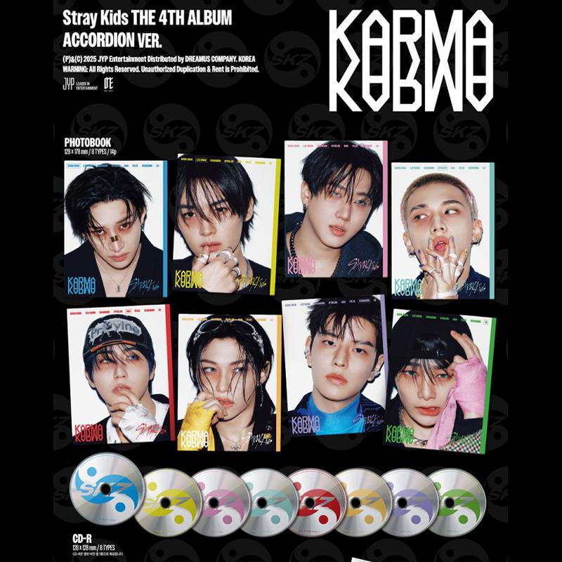 Stray Kids 4-й альбом «КАРМА» (АККОРДЕОН ВЕР.)