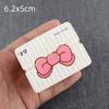 100Pcs Foldable Packaging Paper Cards Bow Cards For Handmade Jewelry Retail Hang Tag Flowers Display Cardboard