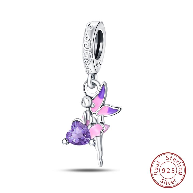 100% Медь Бабочка Фея Мечта Океан Ракушка Жемчужина Русалка Морская Черепаха Подсолнух Шармы Бусины Подходят для Браслетов Qikaola