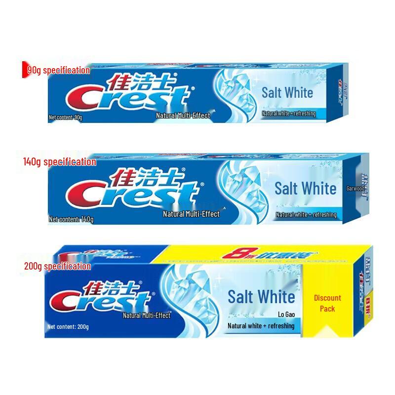 Crest Salt White Cool Mint Toothpaste