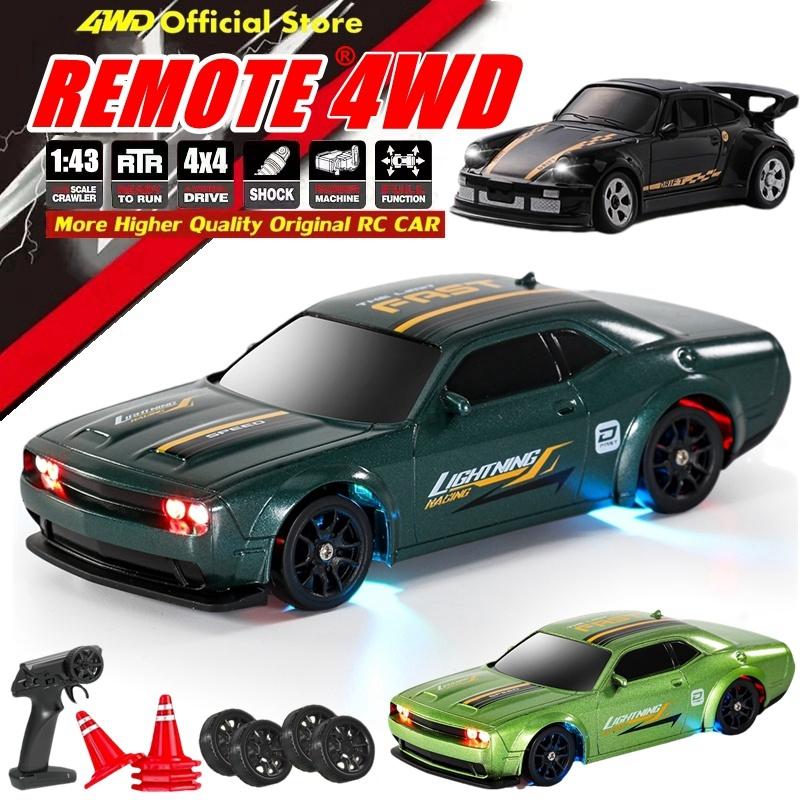 1/64 Or 1/43 Mini Drift Rc Car Remote Control Racing Vehicle With Led Lights Radio Controlled High Speed Car Desktop Toys