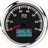 3000/4000/6000/7000/8000 RPM Meter 7 Color 85mm Tachometer 3in1 Water Temperature Oil Pressure Gauge for Marine Boat Car