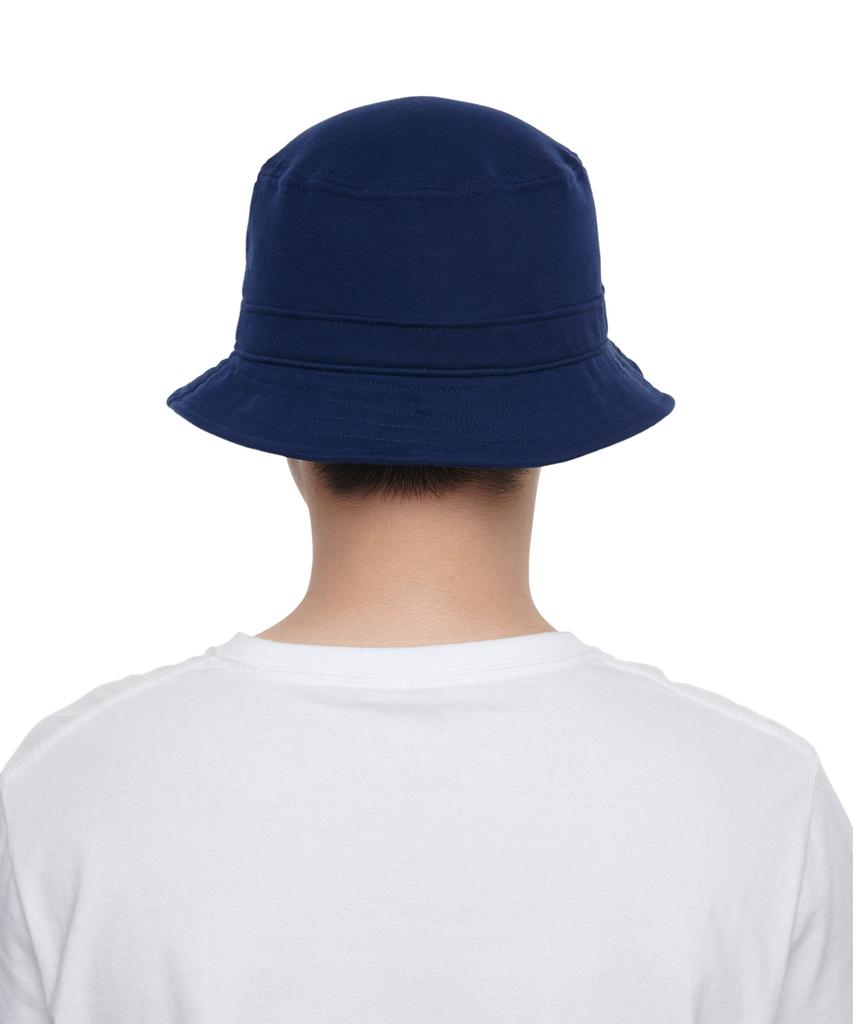 POLO RALPH LAUREN Панама-ведро из смесовой хлопковой флисовой ткани - Темно-синий