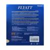Nittaku Table Tennis Rubber Flyatt Soft AC Black Extra Thick (Active Charge) NR-8561