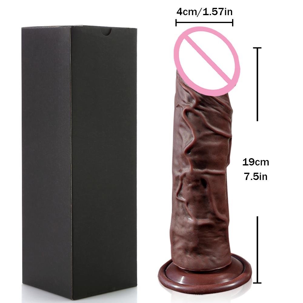 Realistic Silicone Dildo with Suction Cup G-Spot Anal Dildos Strapon Dick Butt Plug Masturbat Adult Sex Toys for Man Women