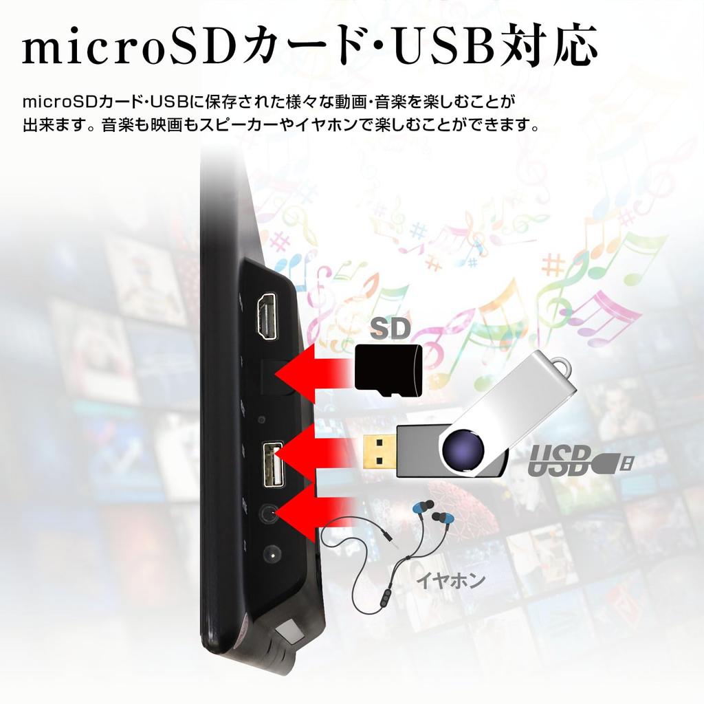 MAXWIN Дисплей Автомобильный FireStick TV TKH1019 Аудио, 10,1-дюймовый Накладной Монитор, Совместимый с CarPlay/Android, Навигация, HDMI, RCA, 12/24В, Совместимый,