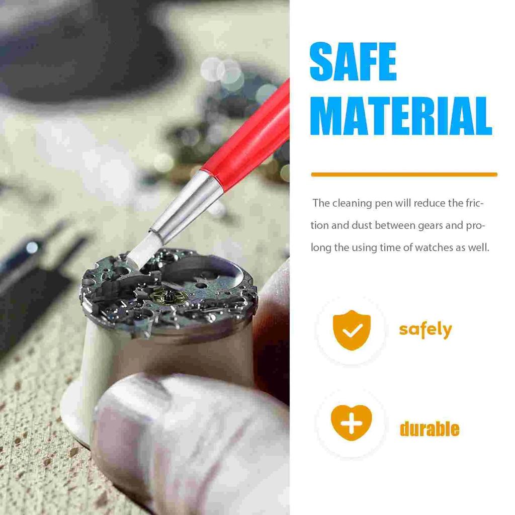 Pen Brush Fiberglass Cleaning Scratch Watch Repair Jewelry Kit Clock Tool Oiler Watchmaker Remover Wire Coin Rust Electronics