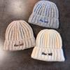 Lettering York New Knitted Hat With Windproof Warmth For Casual Gift Fashion
