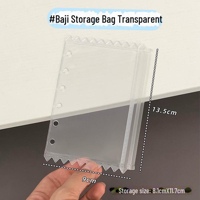 Блокнот формата А7 с отрывными листами, сумкой для хранения и фотоальбомом на ПВХ-молнии