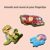 Childrens Wooden Dinosaur 3d Puzzle With Embedded Design For Cognitive Learning