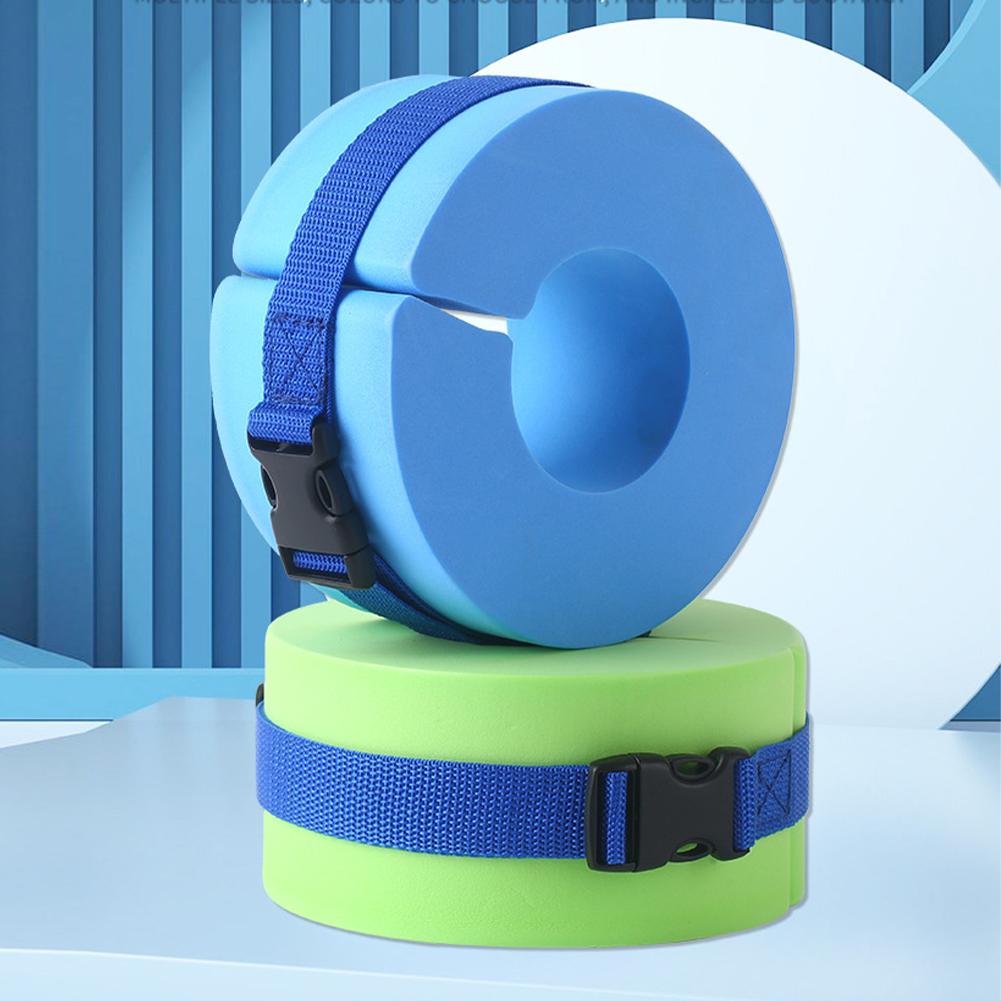 Water Aerobics Float Ring EVA Water Ankle Ring with Quick Release Buckle Swimming Float Ring for Swim Fitness Training