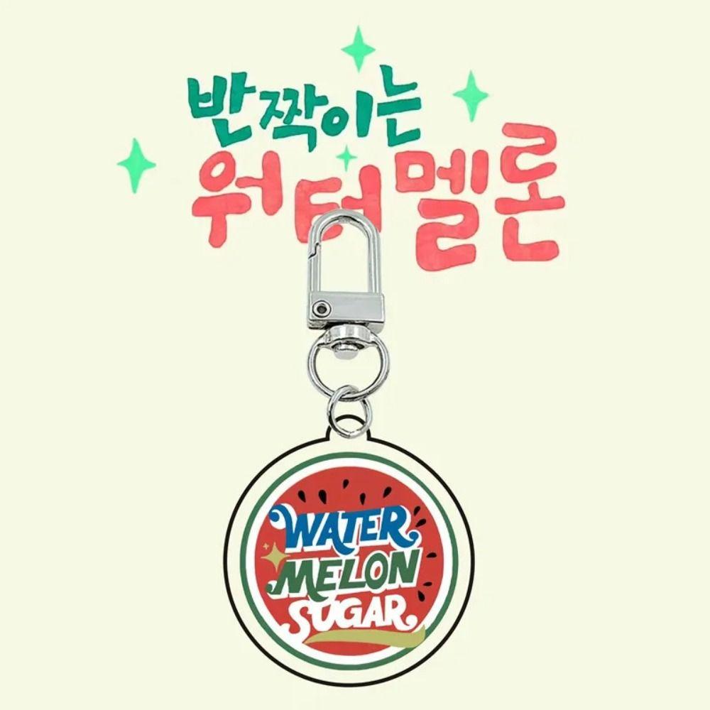 Viva La Vida Акриловый кулон Арбуз Симуляция Блестящий брелок Арбуз Подарок Телефон