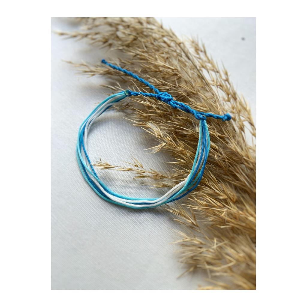 Унисекс Браслет Freedom Синие тона Базовый мульти-браслет