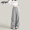 Женские широкие спортивные штаны MJ STYLE с высокой талией