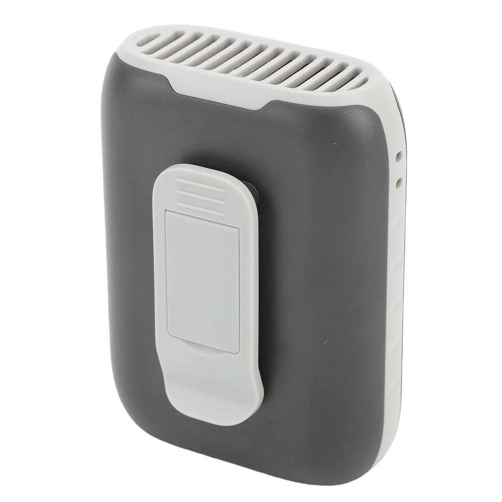 Персональный поясной вентилятор 4000 мАч, перезаряжаемый подвесной шейный вентилятор с 5 скоростями, бесщеточным двигателем для кемпинга, улицы, стройплощадки