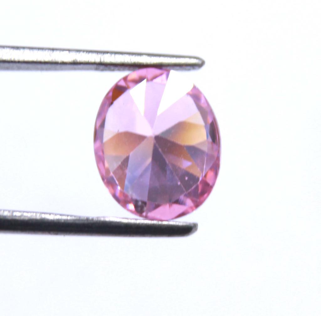 8.25 Carat Oval Shape Pink Sapphire Finest Quality Sri Lanka Certified Gemstone SN113