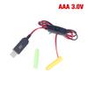 Адаптер Dummy Battery с USB-питанием, кабель-переключатель, замена батарей для пультов, камеры, игрушек, светодиодной ленты