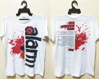 1985 THE ALARM РОК-ГРУППА THE ABSOLUTE TOUR Футболка Полный Размер S-5XL D154 Унисекс Футболка