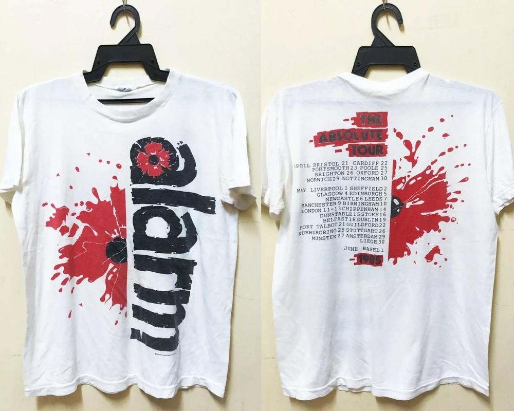 1985 THE ALARM РОК-ГРУППА THE ABSOLUTE TOUR Футболка Полный Размер S-5XL D154 Унисекс Футболка