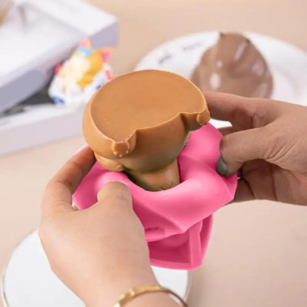 3D Capybara силиконовая форма для торта для выпечки, форма для мусса в виде животного, шоколадное мороженое, гибкие кухонные формы для творчества