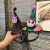 Cross-border Halloween Witch Hat Headband & Pumpkin Ghost Hair Clip for Children