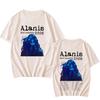 Унисекс хлопковая футболка Alanis Morissette World Tour 2025 с графическим принтом
