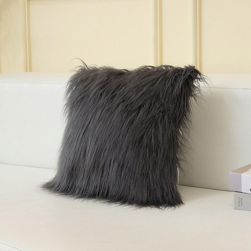 Plush Decor fluffy Pillow Cushion Cover