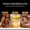 Serrated Tips Kitchen Tongs Long Tong Serving Tongs Durable Grill Tongs  Barbecue Grilling